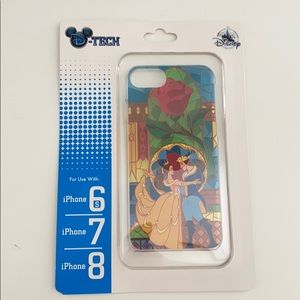 Disney D-Tech beauty and the beast phone case